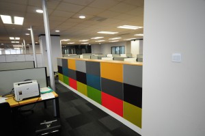 Acoustic lining panel